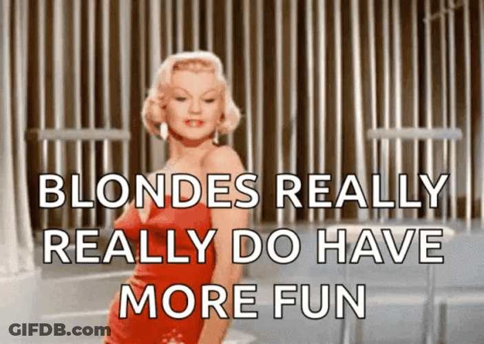 Classic Blonde Marilyn Monroe Turning Around GIF