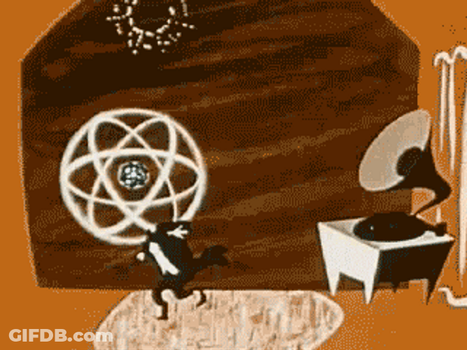 Classic Cartoon Cat Dancing To Jazz Music GIF