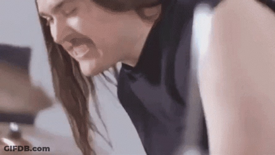 Classic Drummer Engulfed By Portal GIF