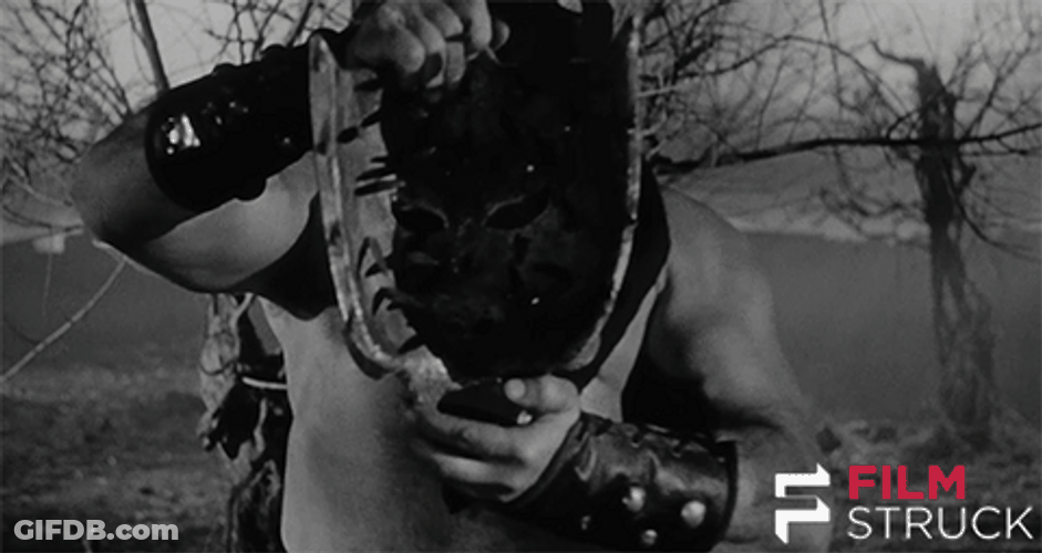 Classic Horror Black Sunday GIF