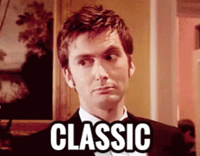 Classic Laughing Doctor Who Timey Wimey GIF