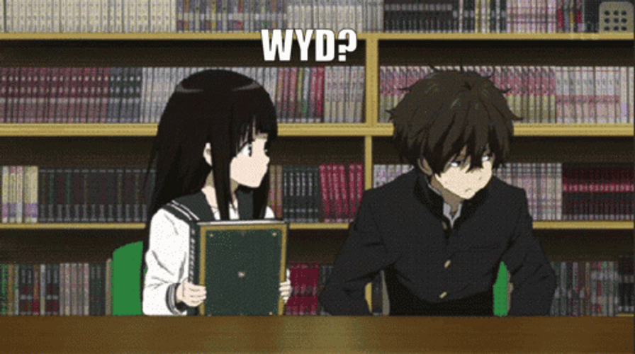 Classic Literature Club Hyouka Wyd GIF