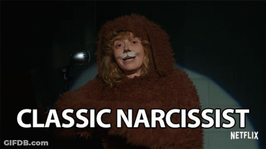 Classic Narcissist Meme GIF