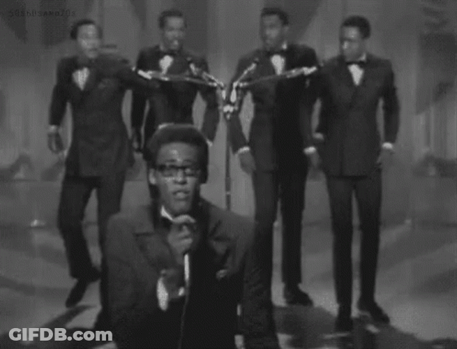 Classic The Temptations Quick Performance GIF
