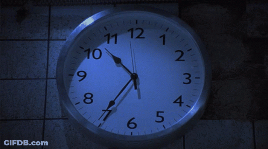 Classic Ticking Clock GIF