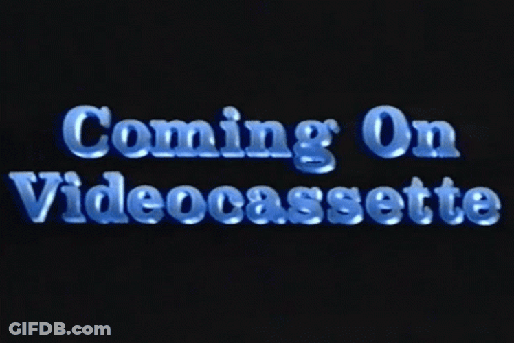 Classic Vhs Information Commercial Coming Soon GIF