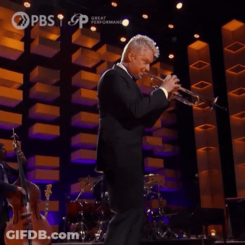 Classical Music Playing In Bugle GIF