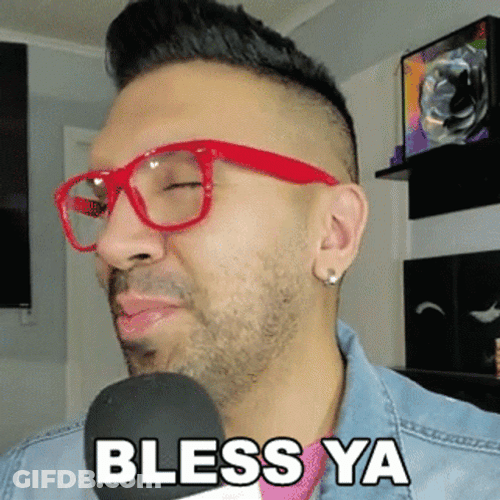 Classy Chris Sapphire Bless You GIF