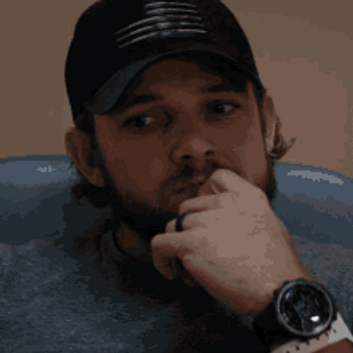 Clay Spencer Worried & Thinking GIF