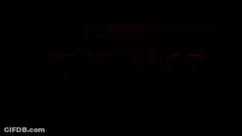 Clayface Is Written In Red Letters On A Black Background GIF