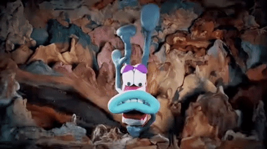 Claymation Candyman Falling GIF