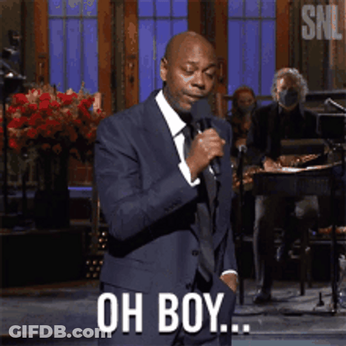 Clayton Bigsby In SNL Saying  Oh Boy GIF