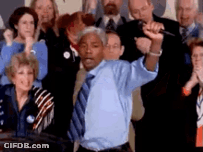 Clayton Bigsby Punching His Fist In The Air GIF