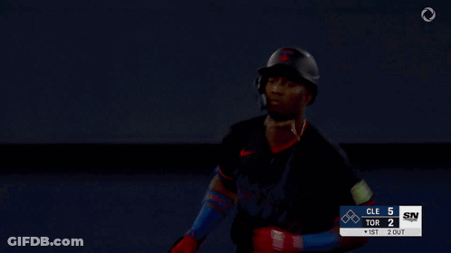 CLE Vs TOR Baseball Game GIF