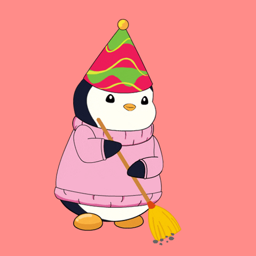 Clean Up Party Sweeping GIF
