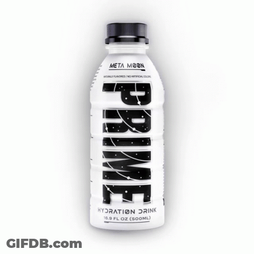 Clean White Prime Bottle GIF