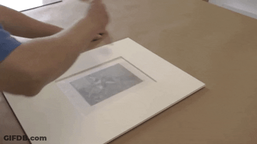Cleaning Museum Painting GIF