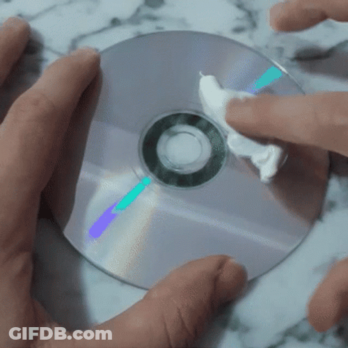 Cleaning The Dvd GIF