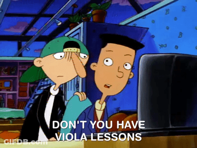Cleared My Schedule Hey Arnold Gerald Sid GIF