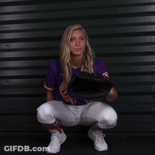 Clemson Player Ball Catch GIF
