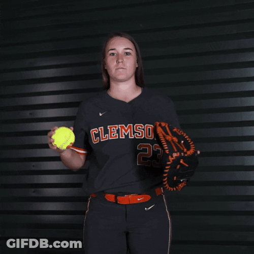 Clemson Player Ready To Fight GIF