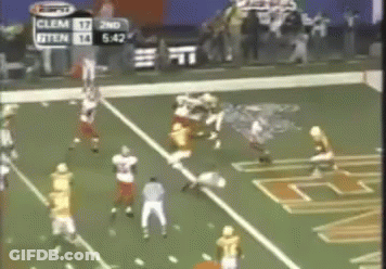Clemson Vs Tennessee Football On ESPN GIF