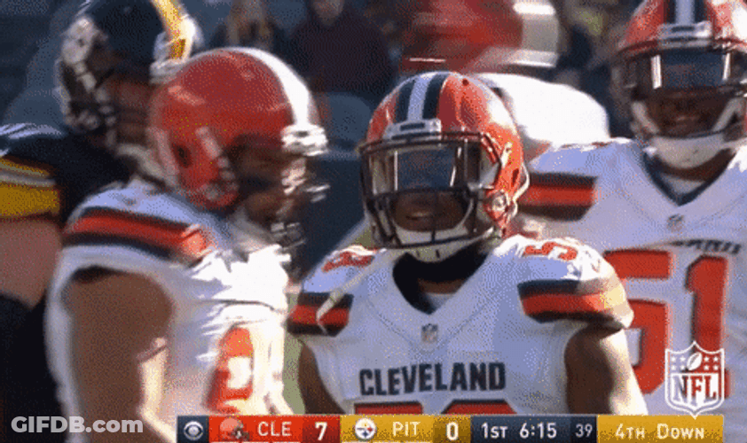 Cleveland Browns Christian Kirksey Dancing GIF