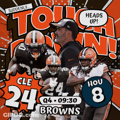 Cleveland Browns Football Ad GIF
