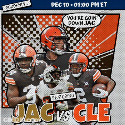 Cleveland Browns Vs Dallas Cowboys Football Ad GIF