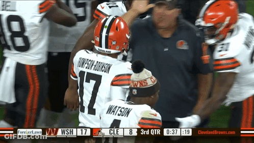 Cleveland Browns Vs Indianapolis Colts Football Game GIF