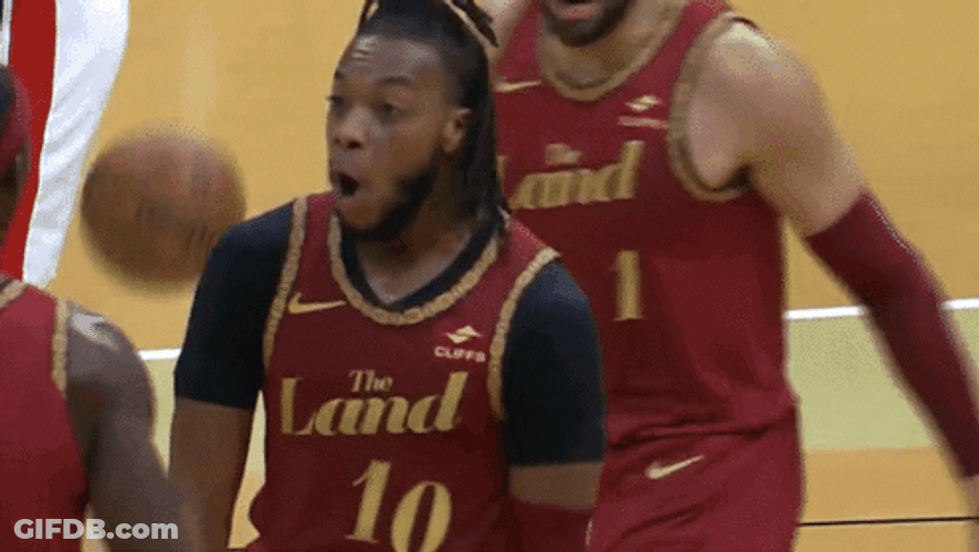 Cleveland Cavaliers Darius Garland Oh GIF