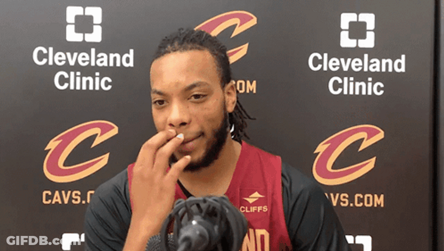 Cleveland Cavaliers Darius Garland Shock GIF