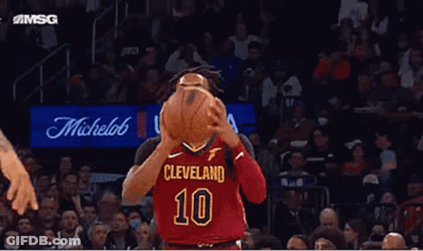 Cleveland Cavaliers Jarrett Allen Good Catch GIF