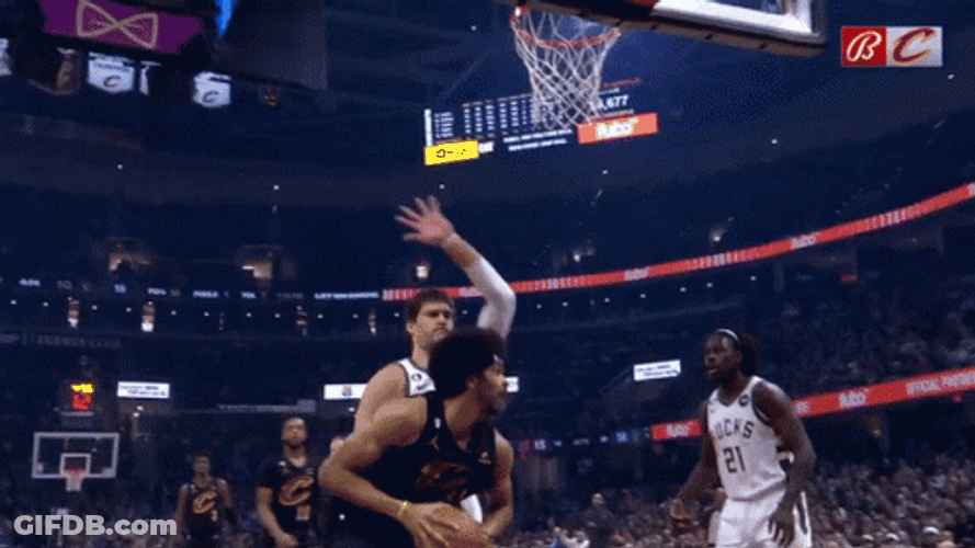 Cleveland Cavaliers Jarrett Allen Nice Shot GIF
