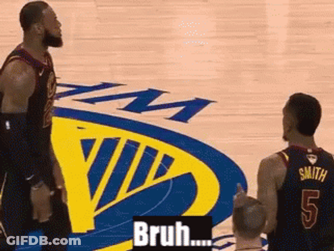 Cleveland Cavaliers Lebron James Disagree GIF