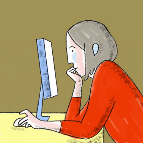 Click Bored Work Day GIF