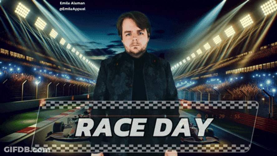 Click That It's Race Day GIF