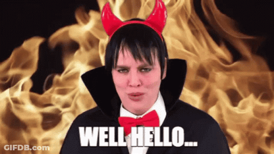Client From Hell Burning Well Hello Meme GIF