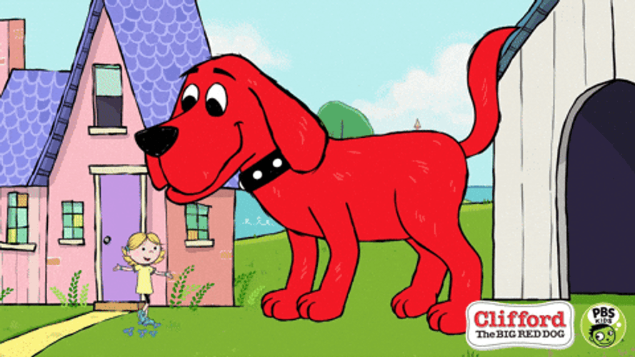 Cliffor The Big Red Dog Pbs Kids GIF