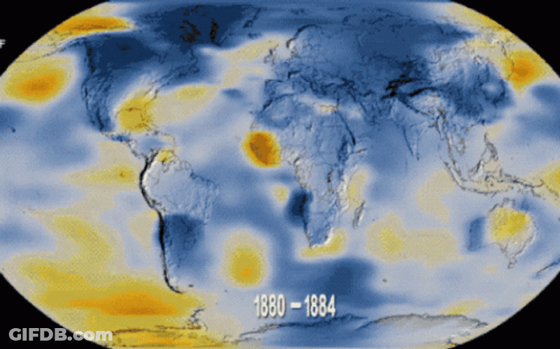 Climate Change Yearly Comparison GIF