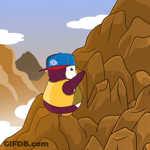 Climbing Bird Coming On My Way GIF