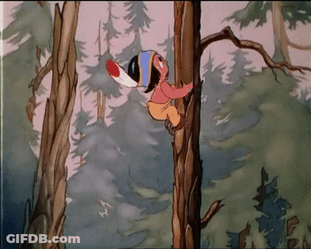 Climbing Little Hiawatha Tree GIF
