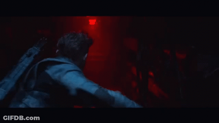 Clint Barton Hawkeye Shocked Combat Ready GIF