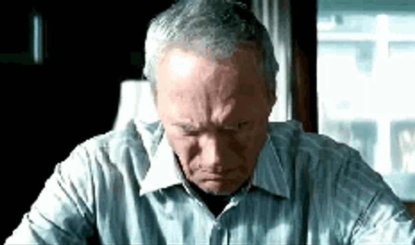 Clint Eastwood Angry Look GIF