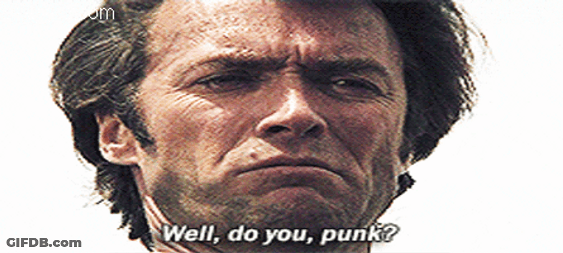 Clint Eastwood Punk GIF