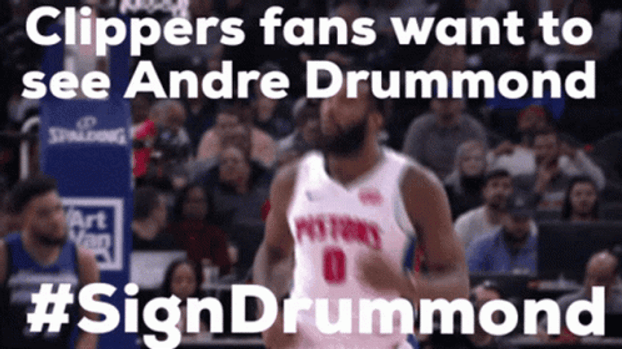 Clippers Fans Want To See Andre Drummond GIF