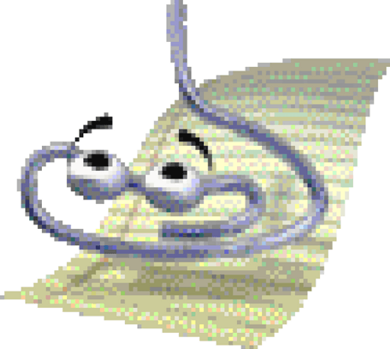 Clippy Point Buttom GIF