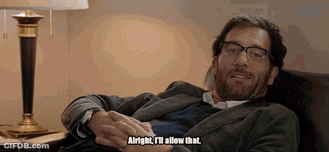 Clive Owen Ill Allow It GIF