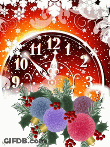 Clock Hands At 11 12 1 2 GIF