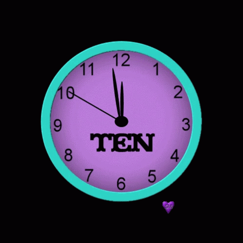 Clock Ticking Countdown GIF
